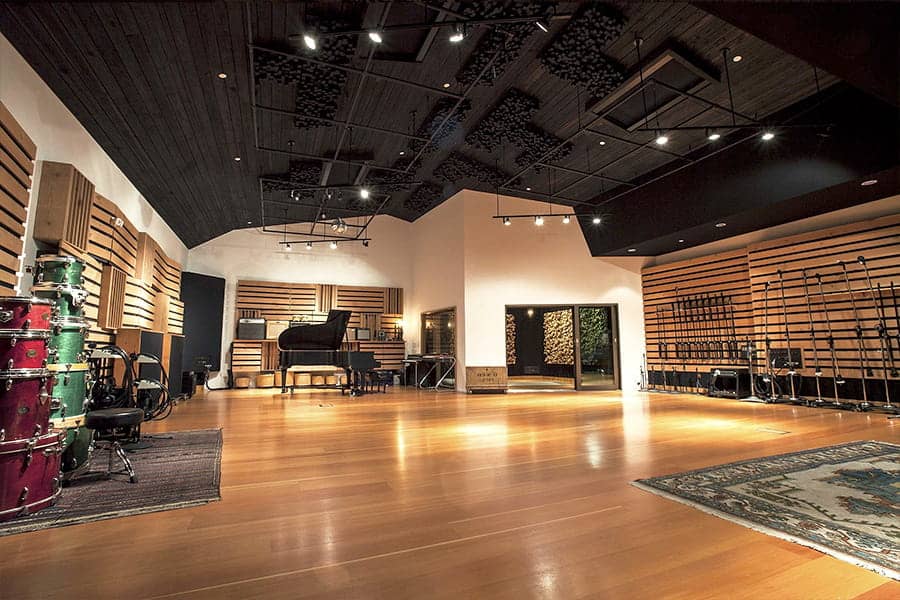 Acoustique des lieux musicaux - Studio d'enregistrement